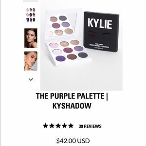 Authentic Kylie Kyshadow Purple Palette
